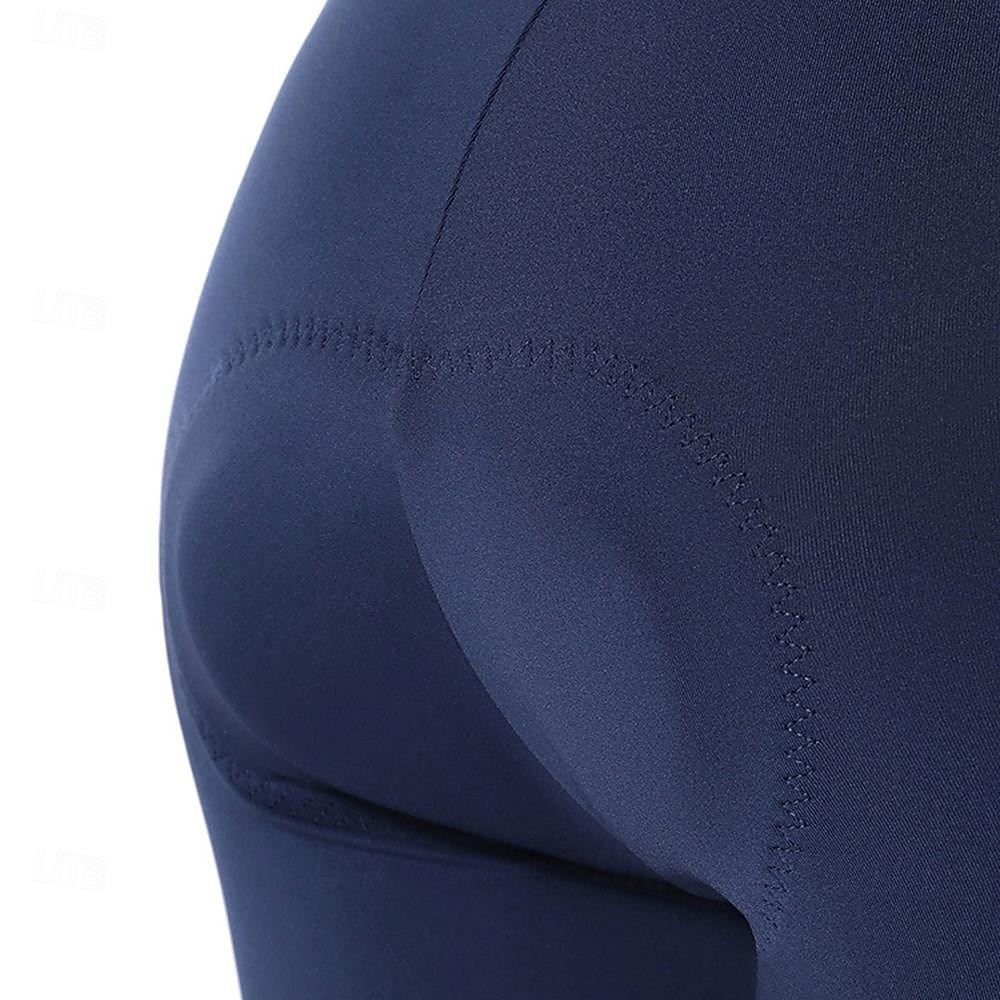 Dam Cykelshorts Cykel Shorts sporter 3D Tablett Andningsfunktion Snabb tork Hög Elasisitet Svart Marinblå Kläder Cykelkläder 2025 - $47.99 –P4