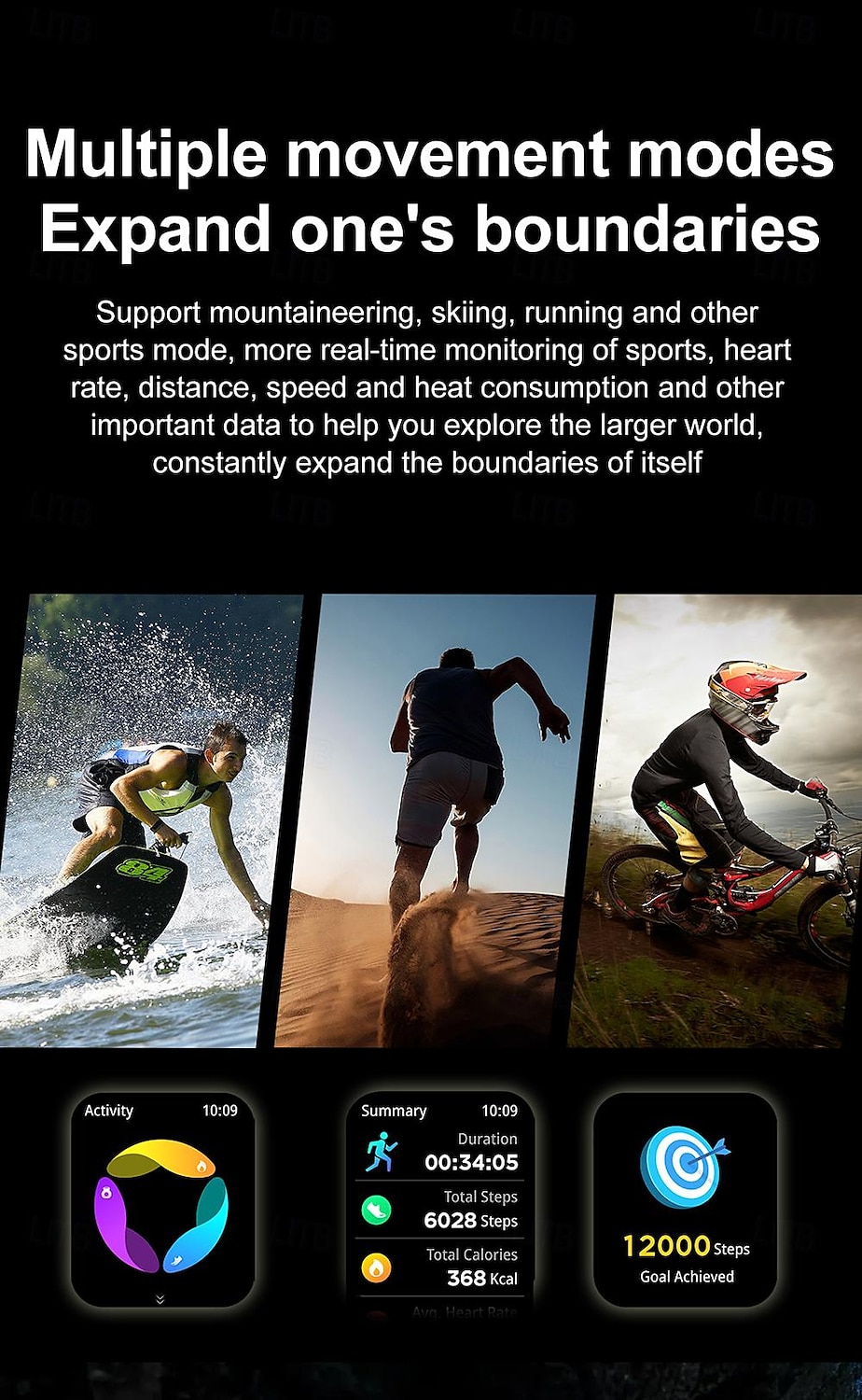 iMosi GT55 Smart Watch 2.01 inch Smartwatch Fitness Running Watch Bluetooth Pedometer Call Reminder Sedentary Reminder Compatible with Android iOS Unisex Long Standby Hands-Free Calls Waterproof IP 67 2026 - $85.99 –P12