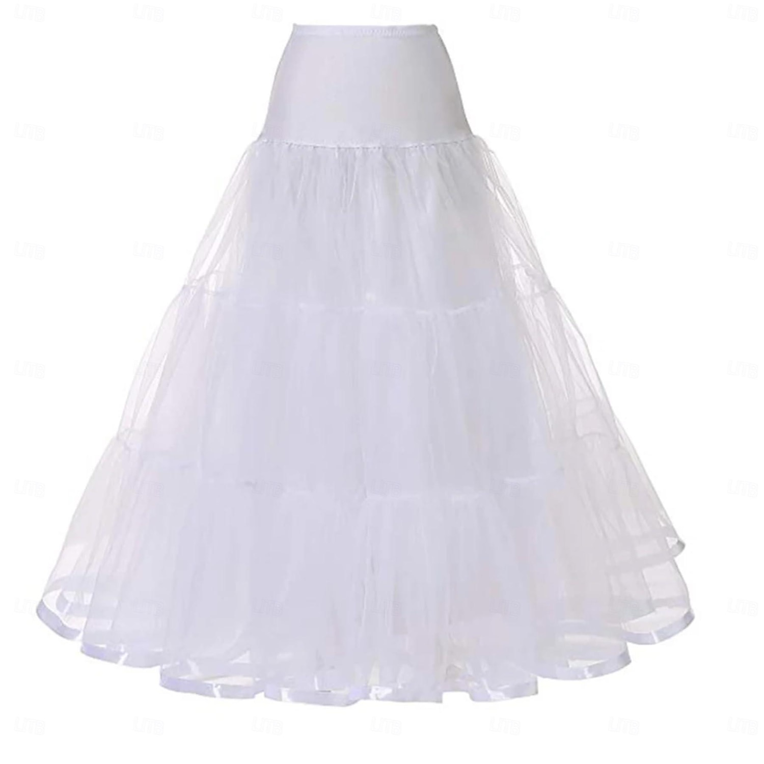 1950s Princesa Hasta el Tobillo Enagua Debajo de la falda Falda de tul Corte A Mujer Rendimiento Boda Invitado a la boda Adulto Falda 2025 - MXN $504 –P1