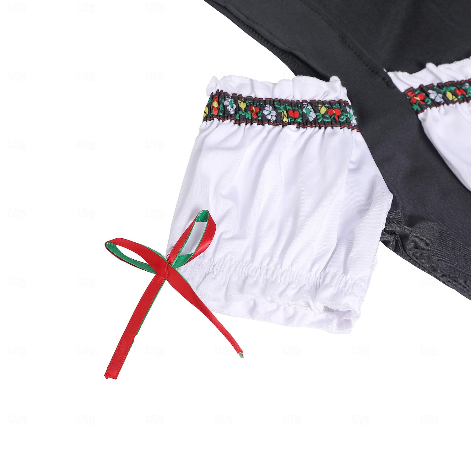 Oktoberfest Lapper Dirndl Trachtenkleader Hushjelp Sexy bayerske feriekjole Enger Dame Ølfestivalen Oktoberfest-kostyme Dirndl Tradisjonell stil klut Kjole Sokker Pannebånd 2025 - $41.99 –P9