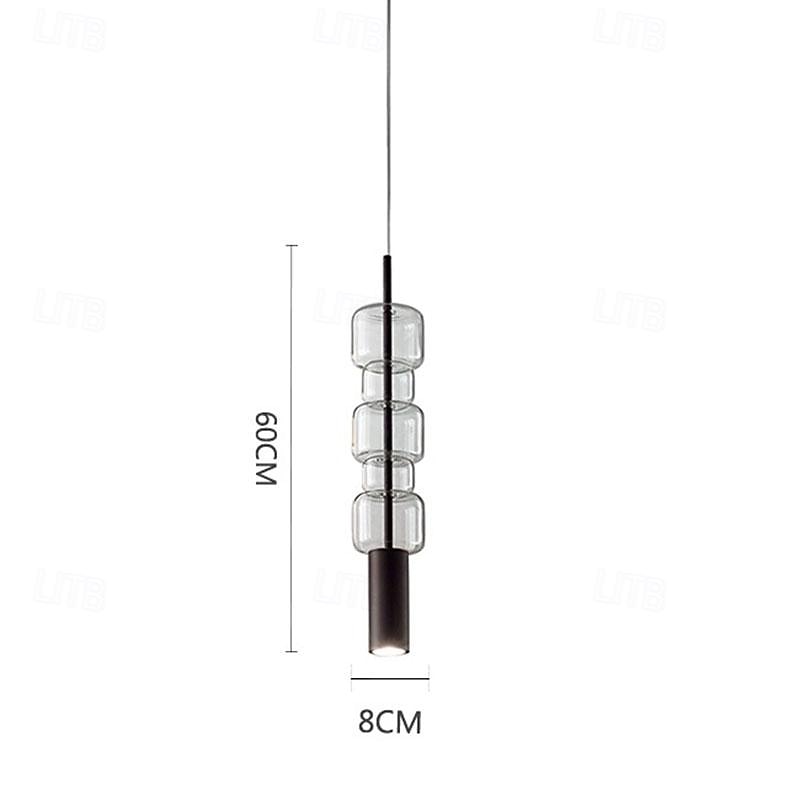 LED Pendant Light Black Gold 52/60cm Kitchen Pendant Lighting on Island Long Bar Pendant Light Mid Century Long Linear Chandelier Ball Ceiling Pendant Chandelier 110-240V 2026 - $299.99 –P3