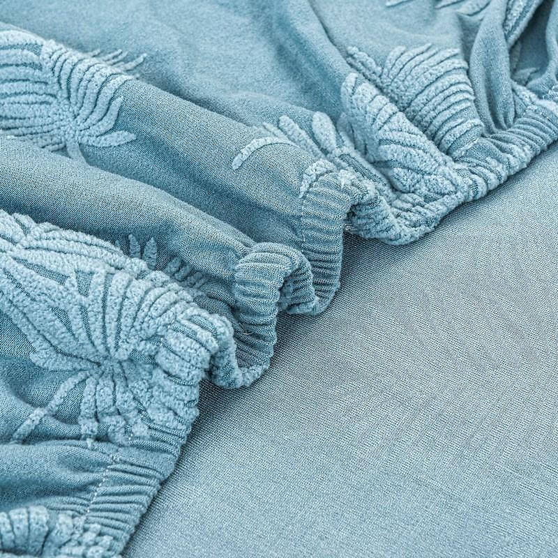 lenestoltrekk badekar stol slipcover t-formet jacquard til stue soverom kontor elastisk enkelt sofatrekk hjem bardisk 2025 - $31.99 –P4