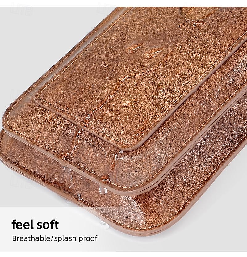Men Cellphone Loop Holster Case Belt Waist Bag Props PU Leather Purse Phone Wallet Vintage Belt Mobile Phone Protective Sheath 2026 - $18.99 –P8
