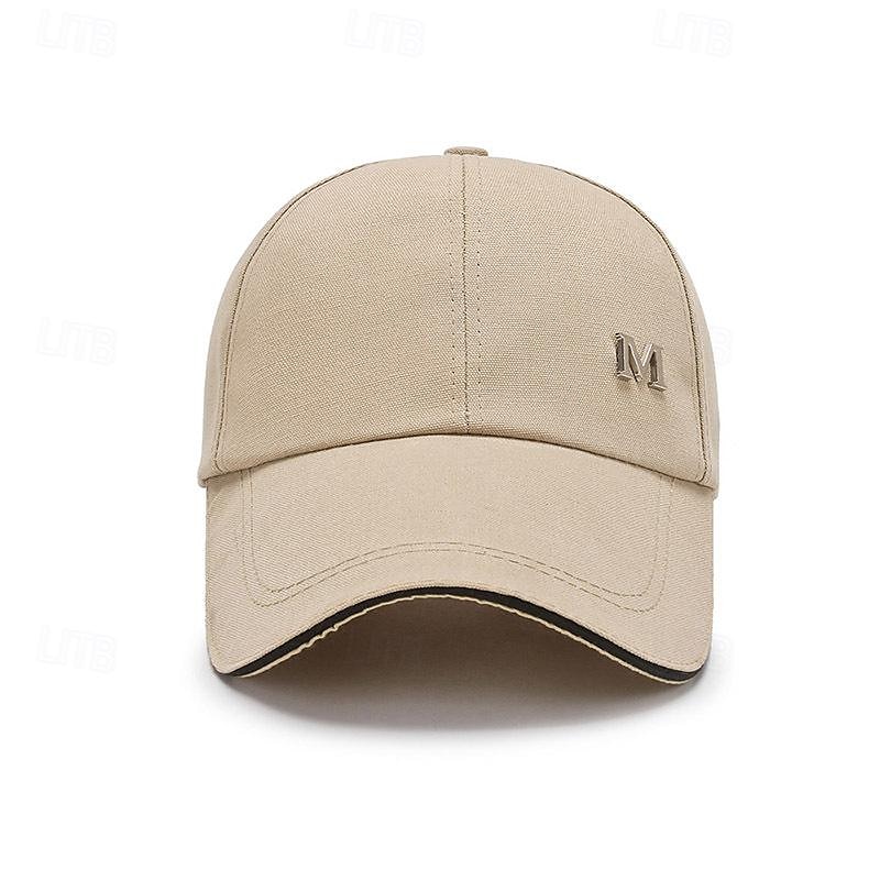 Herr Basebollkeps Solhatt Trucker Hat Svart Rubinrött Polyester Mode Ledigt Gata Dagligen Bokstav Justerbara Solskyddskräm Andningsfunktion 2025 - $7.99 –P6