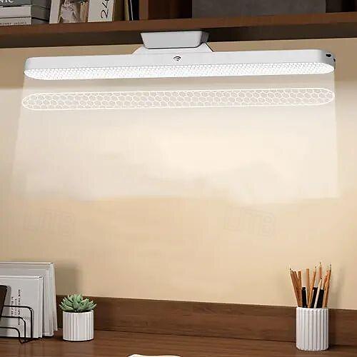 1pc Rechargeable LED Desk Lamp with Touch Control, LED Reading Light 2000mAh Battery Operated,Tri-color Touch Magnet, Detachable and Portable 2025 - $17.49 –P7