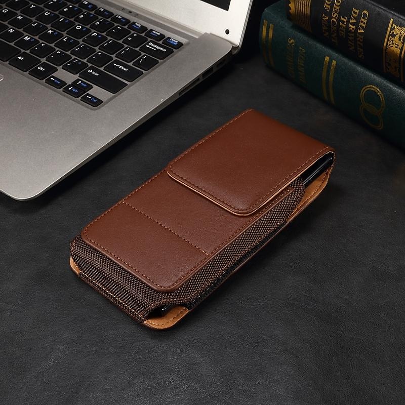 Men Cellphone Loop Holster Case Belt Waist Bag Props PU Leather Purse Phone Wallet Vintage Belt Mobile Phone Protective Sheath 2025 - $18.99 –P6