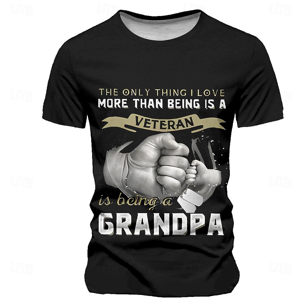 Bărbați Scrisă Gest Tricou Manșon scurt Tricou Tipărire 3D Stil Nautic Cămașă Sport Modă Stradă Sport exterior Negru Trifoi Vară Primăvară Îmbrăcăminte S M L XL XXL XXXL 2025 - $15.99 –P2