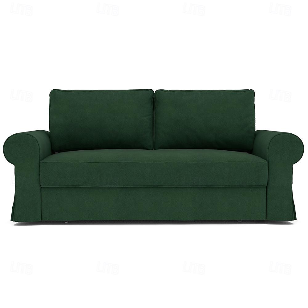 Velvet Sofa Bed Cover Solid Color Quilted Velvet Slipcovers BACKcover LITB PRIME cover 2025 - $398.79 –P6