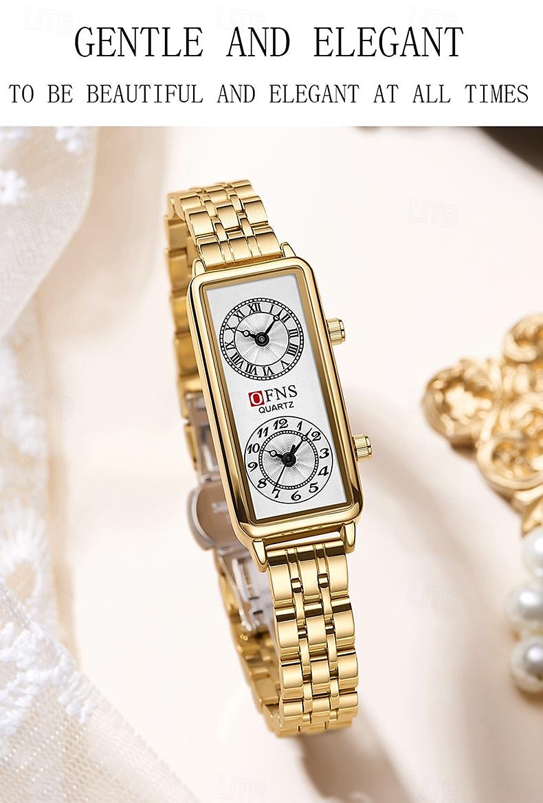 Moederdag Cadeau voor Vrouwen Quartz Horloge Creatief Modieus Casual Horloge Waterdicht Wereldtijd Decoratie Lederen Mesh Band Horloge 2026 - $36.99 –P9