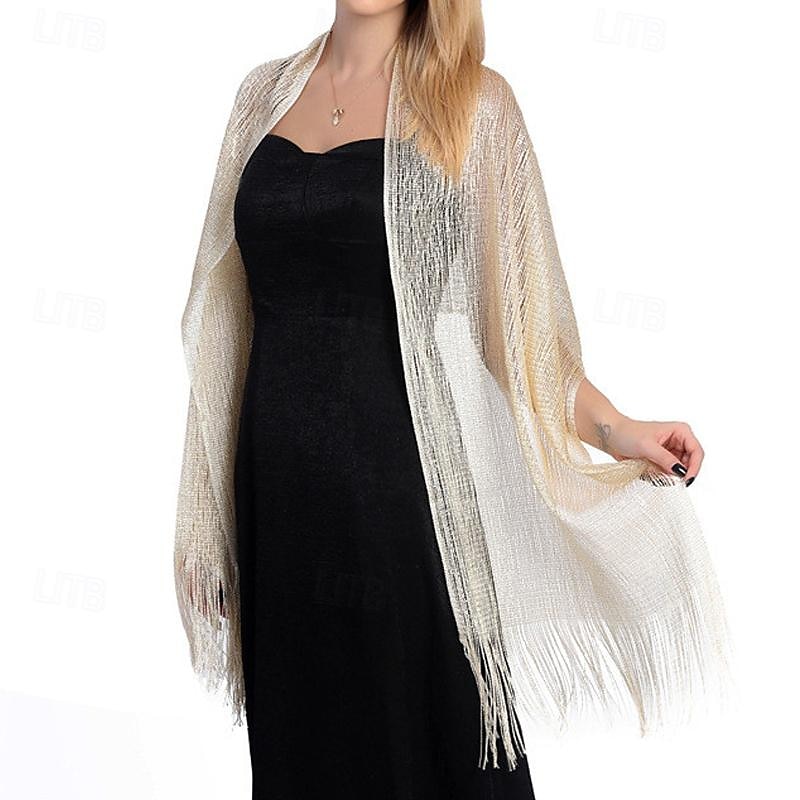 Women's Rectangle Scarf Street Daily Date Black Red Scarf Pure Color 2025 - $6.49 –P3