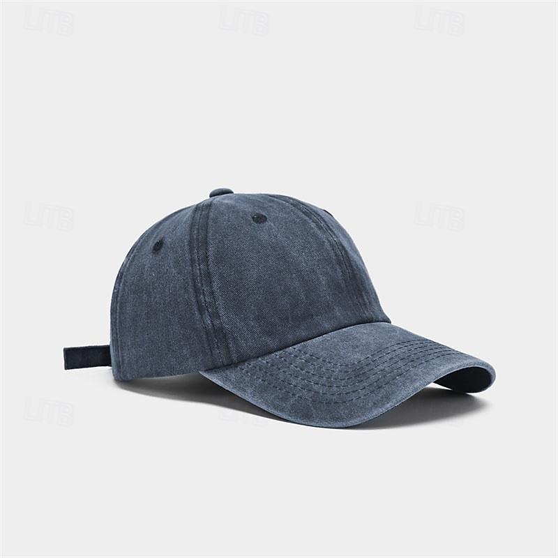 Dam Hatt Basebollkeps Bärbar Solskydd Andningsfunktion Gata Dagligen Helgen Ren färg Ren färg 2025 - $8.49 –P2