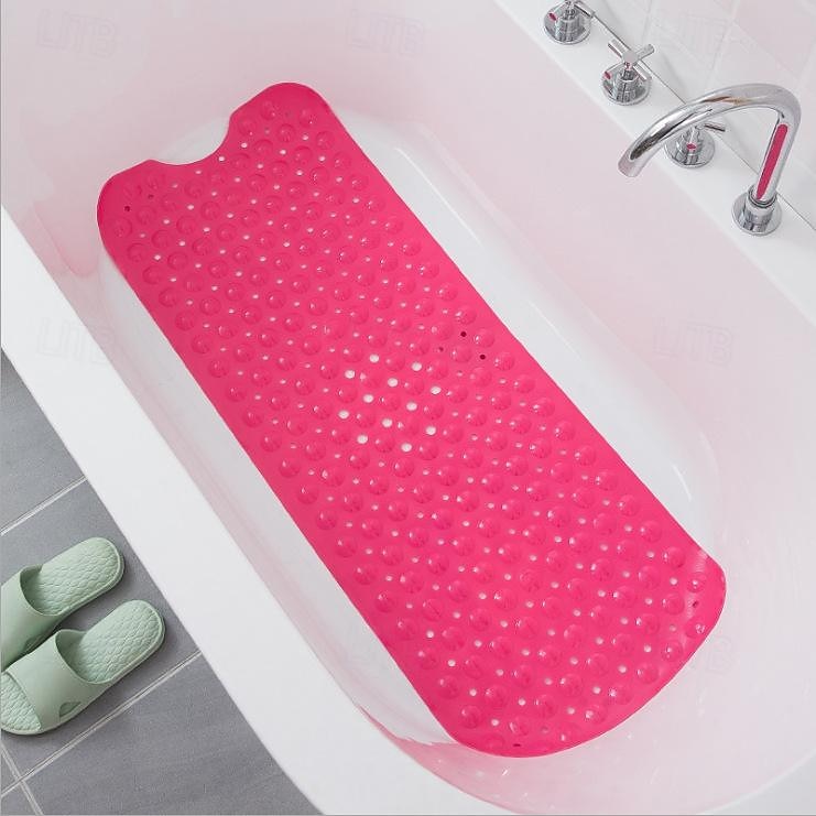 سجادة حمام مضادة للانزلاق لحوض الاستحمام، سجادة استحمام مقاس 40 × 16 بوصة مع أكواب شفط، كبيرة جدًا ويمكن غسلها في الغسالة، سجادات حمام للحمام 2026 - $21.99 –P6
