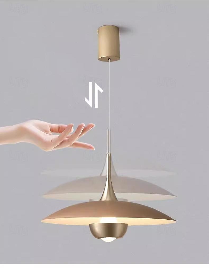 LED Pendant Light Flying Saucer Decorative Light 1-Light 28cm Modern Nordic Style Bedroom Dining Room 110-240V 2025 - $229.99 –P2