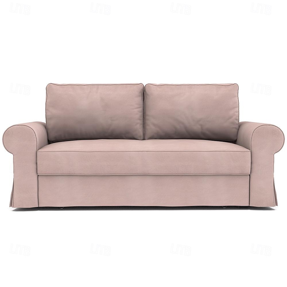 Velvet Sofa Bed Cover Solid Color Quilted Velvet Slipcovers BACKcover LITB PRIME cover 2025 - $398.79 –P3