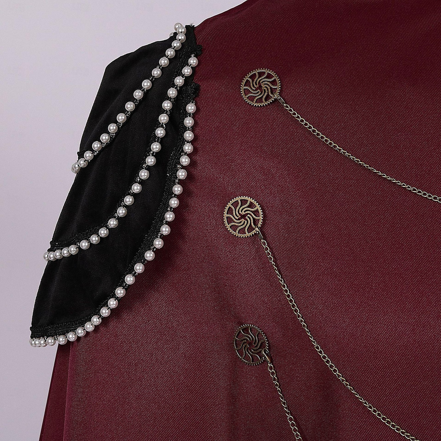 Retro Vintage Punk e gótico Medieval Traje Cosplay Capa Vampiros Vikings Fantasia Homens Real Steampunk Dia Das Bruxas Carnaval Baile de Máscaras Festa / Noite Adulto Capa de 2025 por $41.99 –P9