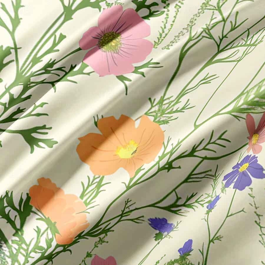 Planta flores capa de edredão conjunto de cama conjunto de 2 peças conjunto de 3 peças leve macio curto pelúcia engrossado feltro conjunto de cama quadrada de 2025 por $60.99 –P14