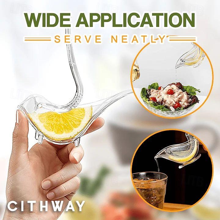 Bird Lemon Squeezer, Lemon Juicer Acrylic Manual Juice Lime Squeezer Bird Shape Lemon Slice Wedge Squeezer 2024 - $9.99 –P3