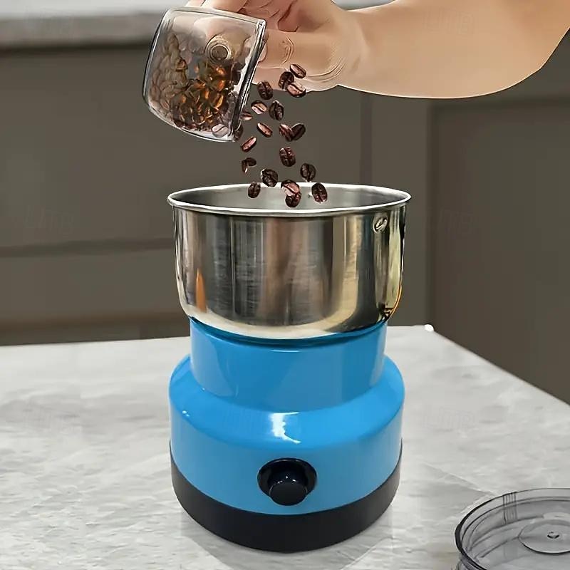 elektrische granen graanmolen slijpmachine koffieblender koffiebereidingsmachine draagbare molen elektrische molen beangrinder koffiezetapparaat voor thuis 2025 - $25.99 –P5
