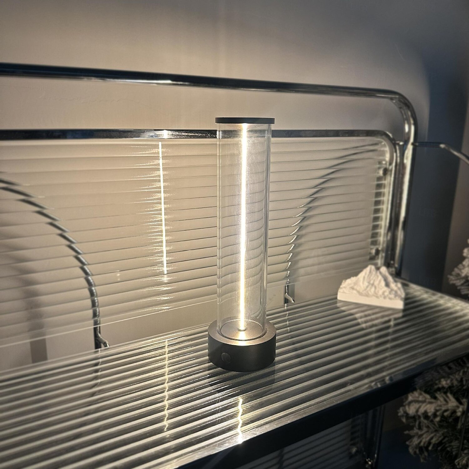 1 unidade ao lado da lâmpada com três níveis de brilho, luz de atmosfera led, abajur de mesa externo com carregamento USB, abajur de mesa respiratório, luz noturna de atmosfera portátil criativa para quarto de 2025 por $34.99 –P3