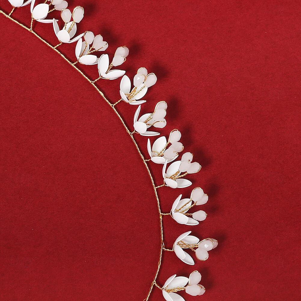Crown Tiaras Κεφαλές Τεμάχια Κεφαλής Κράμα Γάμου κοκτέιλ Βίντατζ Πολυτέλεια Με Ψεύτικο Μαργαριτάρι Κορδέλες Ακουστικό Καπέλα 2025 - $22.99 –P3