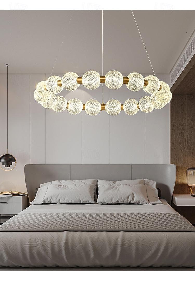 60 cm Single Design Pendant Light Metal Acrylic Electroplated Modern Nordic Style 110-120V 220-240V 2026 - $749.99 –P14