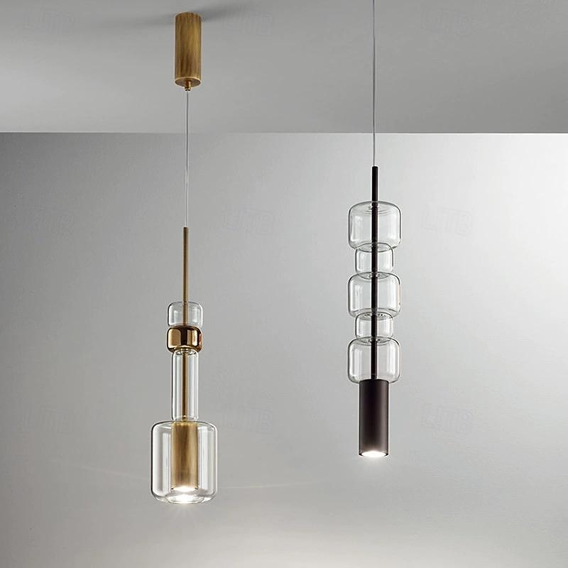 LED Pendant Light Black Gold 52/60cm Kitchen Pendant Lighting on Island Long Bar Pendant Light Mid Century Long Linear Chandelier Ball Ceiling Pendant Chandelier 110-240V 2026 - $299.99 –P5