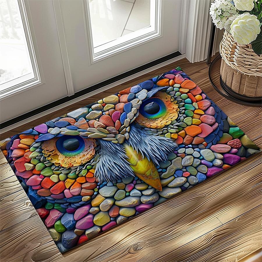 Cobblestones Animals Doormat Kitchen Mat Floor Mat Non-Slip Area Rug Oil Proof Rug Indoor Outdoor Mat Bedroom Decor Bathroom Mat Entrance Rug 2025 - $16.99 –P19