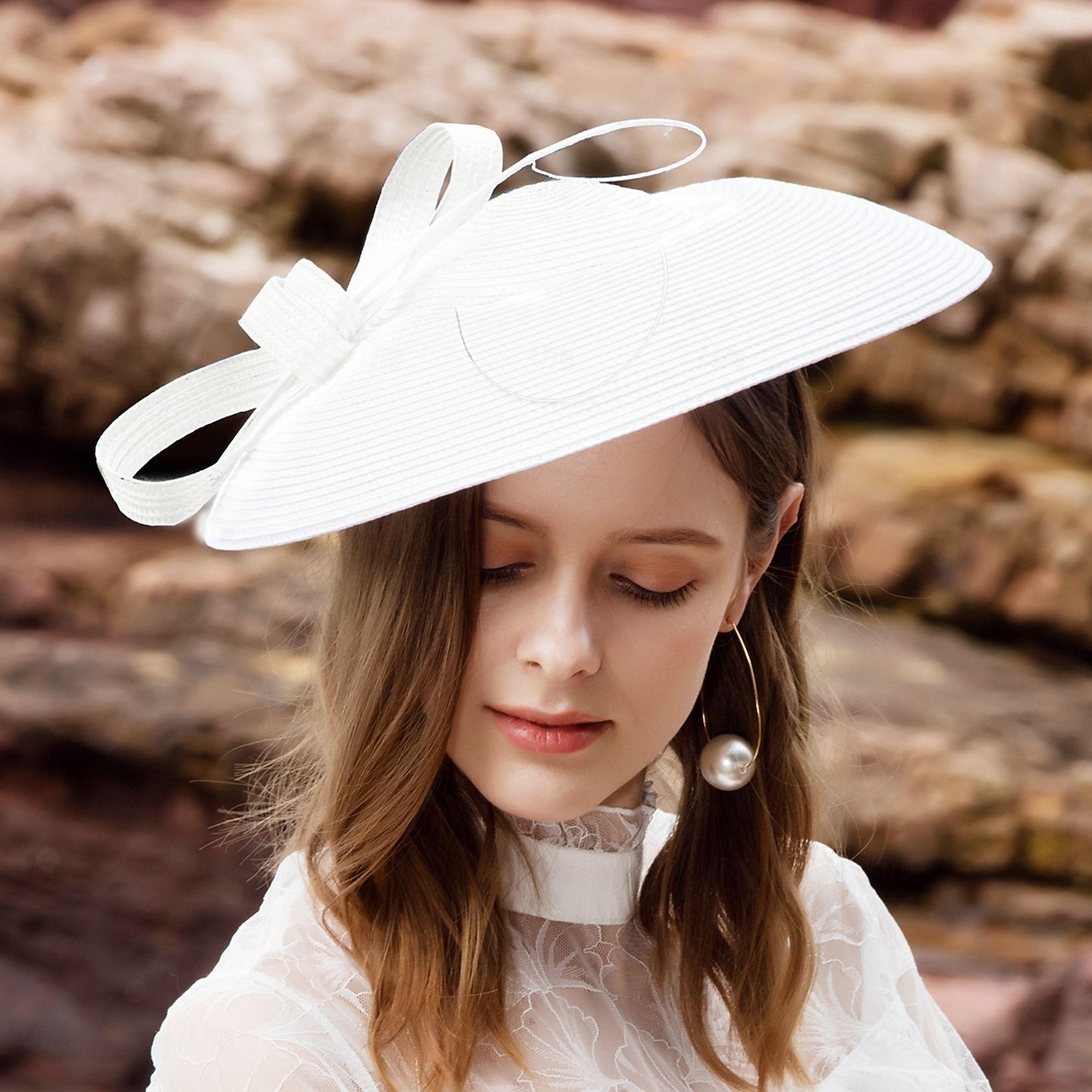 Women's Fascinators Pillbox Hat Cap Weddings Straw Fedora Vintage Sinamay Base Hats for Kentucky Tea Party Horse Race Ladies Day Headpiece dress to impress Race Day Dress 2025 - $39.99 –P19