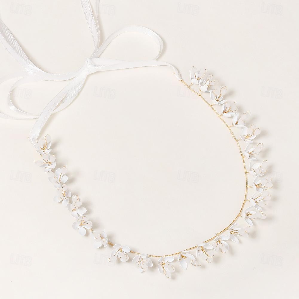 Crown Tiaras Κεφαλές Τεμάχια Κεφαλής Κράμα Γάμου κοκτέιλ Βίντατζ Πολυτέλεια Με Ψεύτικο Μαργαριτάρι Κορδέλες Ακουστικό Καπέλα 2025 - $22.99 –P4