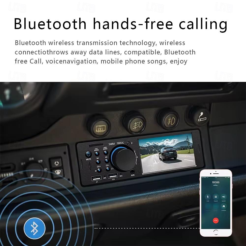 fyautoper 4 auto enkele ingots mp5 bluetooth-speler hd touchscreen multimediabediening autoradio 2025 - $107.99 –P2