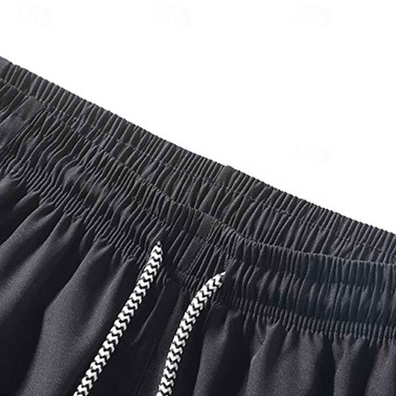 Ανδρικά Pantaloni Scurți de Alergat Σορτς γυμναστικής Φούτερ Κορδόνι Τσέπη Ελαστική ζώνη μέσης Κοντά Παντελονάκια Εσωτερικό ΕΞΩΤΕΡΙΚΟΥ ΧΩΡΟΥ Αθλήματα & Ύπαιθρος Καλοκαίρι Γρήγορο Στέγνωμα Ελαφρύ Moale 2026 - $16.49 –P5
