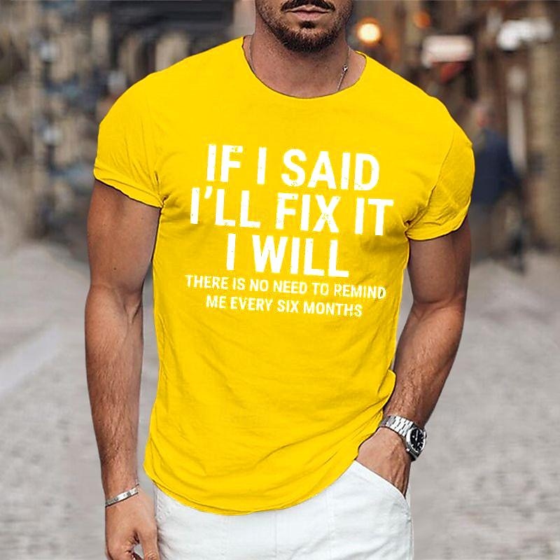 Herr Grafiska tryck Rolig brevtryck T-shirt Grafiska utslagsplatser Bomull Kort ärm Grafisk Skjorta Svart Vit Marinblå Bekväm t-shirt Semester Gata Modedesignerkläder 2025 - $15.99 –P6