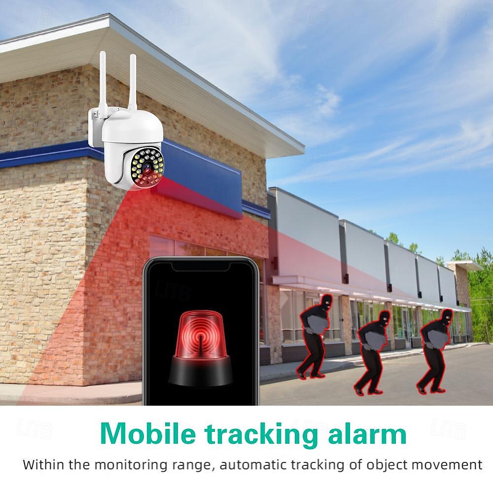 Wifi Survalance Camera Security Protection 1080P 360 Panorama Intelligent Night Vision Home Security Intercom Camcorder 2025 - $33.99 –P8