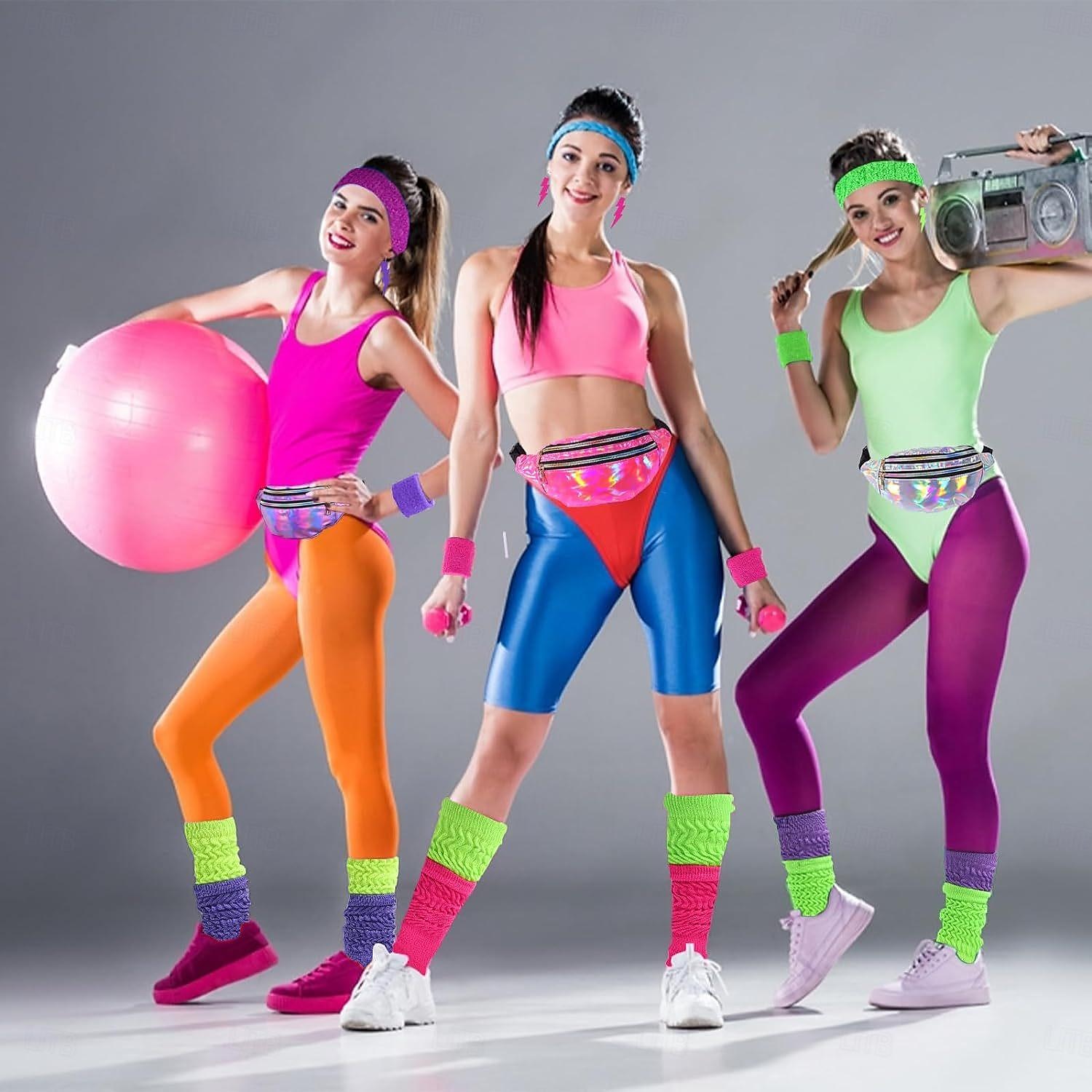 Retrò Vintage Disco Anni '80 Abiti Tutu Marsupio Regina Ragazza da festa degli anni '80 Costume Per donna Mascherata Addio al Nubilato Parata dell'Orgoglio Mese dell'orgoglio Adulti Braccialetto del 2026 a $20.99 –P7