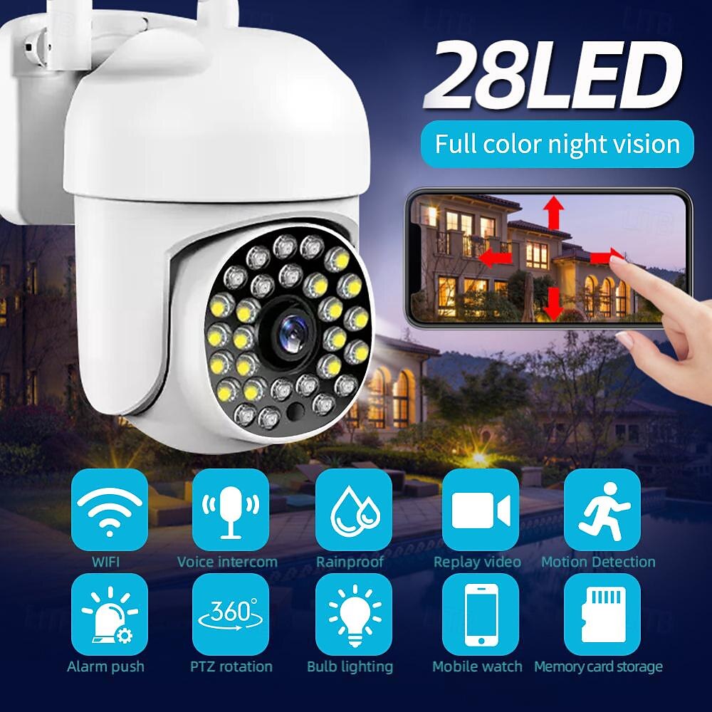 Wifi Survalance Camera Security Protection 1080P 360 Panorama Intelligent Night Vision Home Security Intercom Camcorder 2025 - $33.99 –P1