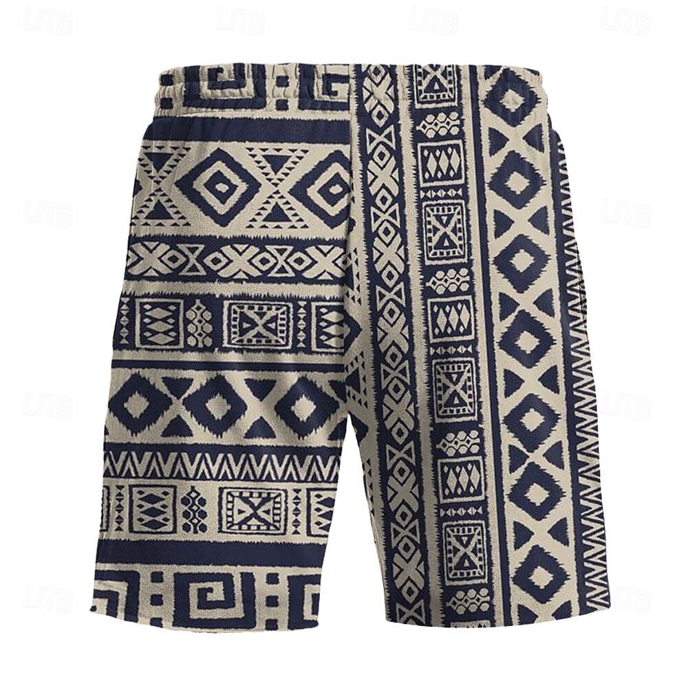 Homens Grade / xadrez Estampa Geométrica Calção Justo de Natação Shorts de Natação Bermuda de Surf Cintura Média Vintage Moda Designer Casual Diário Feriado Bolsos Com Cordão Cintura elástica Designer de 2025 por $17.99 –P2