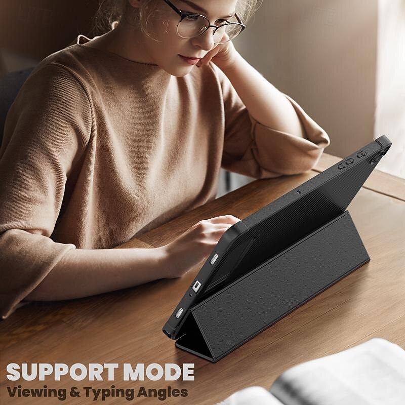 Tablet Case Cover For Samsung Galaxy Tab A9 8.7" A9 Plus 11" Portable Pencil Holder Trifold Stand TPU PU Leather 2025 - $23.99 –P8