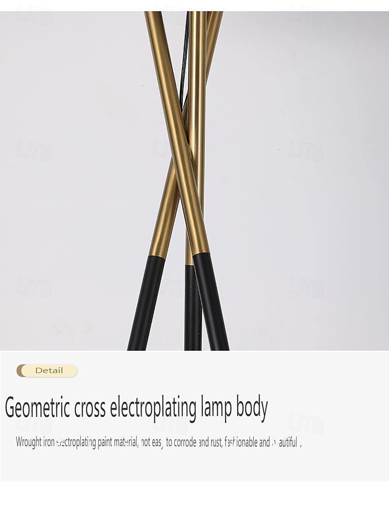 Stojací lampa Moderní soudobé / Nordický styl Pro studovna či kancelář / Vevnitř Kov 220 v / 110 v Bílá 2025 - $265.49 –P15