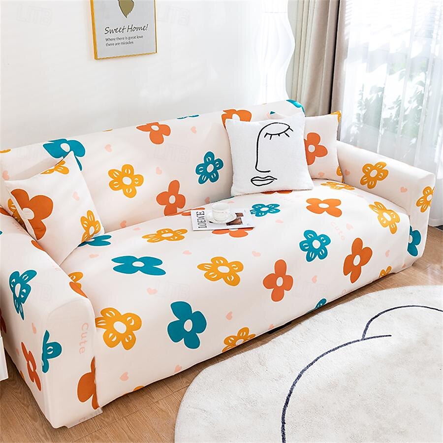 Funda de sofá de verano de seda helada, cobertura completa para sala de estar, funda de asiento de sofá, funda de protección de cojín para muebles elástica súper suave para sala de estar 2025 - $55.99 –P9
