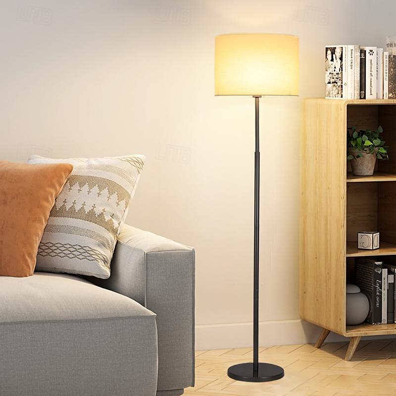 Gulvlampe Moderne Moderne / Nordisk stil Til Leserom / Kontor / Innendørs Metall 220V / 110V Hvit / Grå 2025 - $315.29 –P1