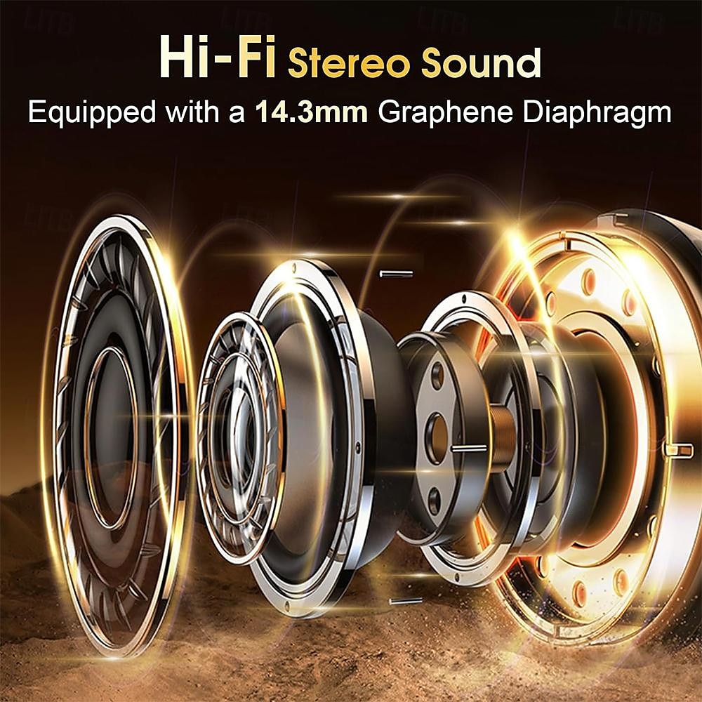 696 HD65 Гарнитура для вождения телефона с громкой связью Заушник Bluetooth 5.3 С подавлением шума Стерео Подавление шума окружающей среды ENC для Яблоко Samsung Huawei Xiaomi MI 2025 - $55.99 –P2