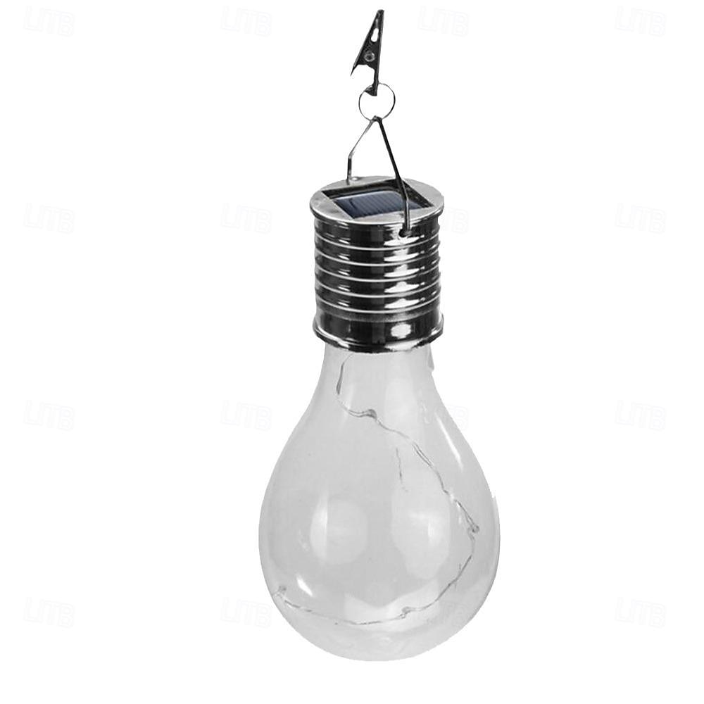 przenośne żarówki słoneczne na zewnątrz wodoodporny ogród kemping wisząca lampa led żarówka kula wiszące światła do domu podwórko świąteczne dekoracje świąteczne 2025 - $11.49 –P4