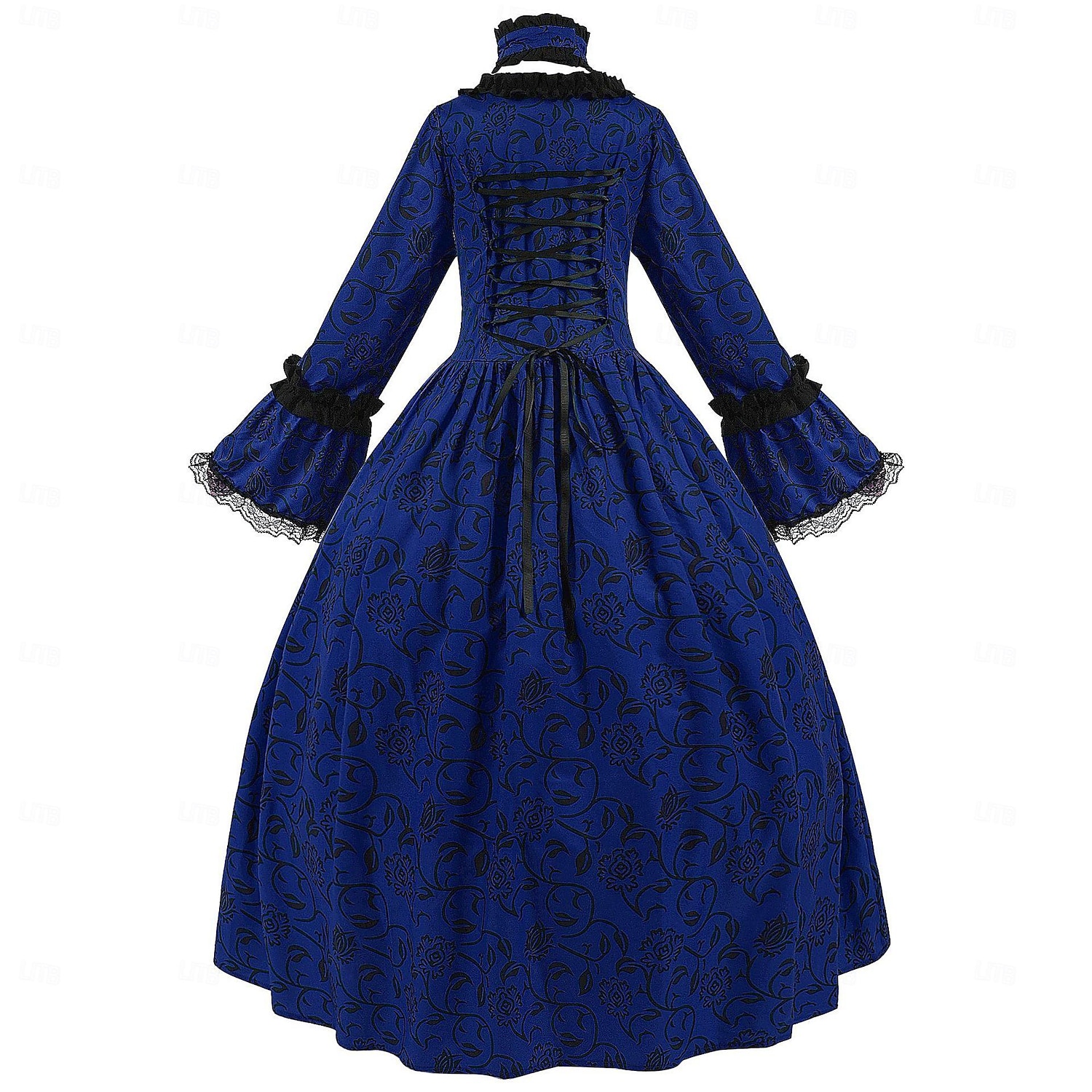 Rococo 18th Century Cocktail Dress Dress Cosplay Costume Lady Geometric Ball Gown Fancy Dress Women's Royal Halloween Carnival Masquerade Party / Evening Prom Carnival of Venice Adults' Dress All 2025 - $50.99 –P12