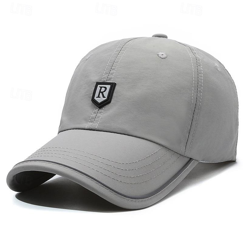 Men's Baseball Cap Sun Hat Trucker Hat Black Navy Blue Polyester Fashion Casual Street Daily Letter Adjustable Sunscreen Breathable Quick Dry 2025 - $7.49 –P2