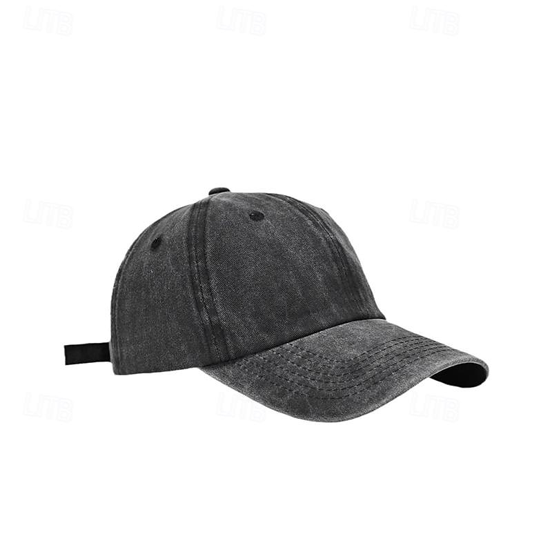 Dam Hatt Basebollkeps Bärbar Solskydd Andningsfunktion Gata Dagligen Helgen Ren färg Ren färg 2025 - $8.49 –P8