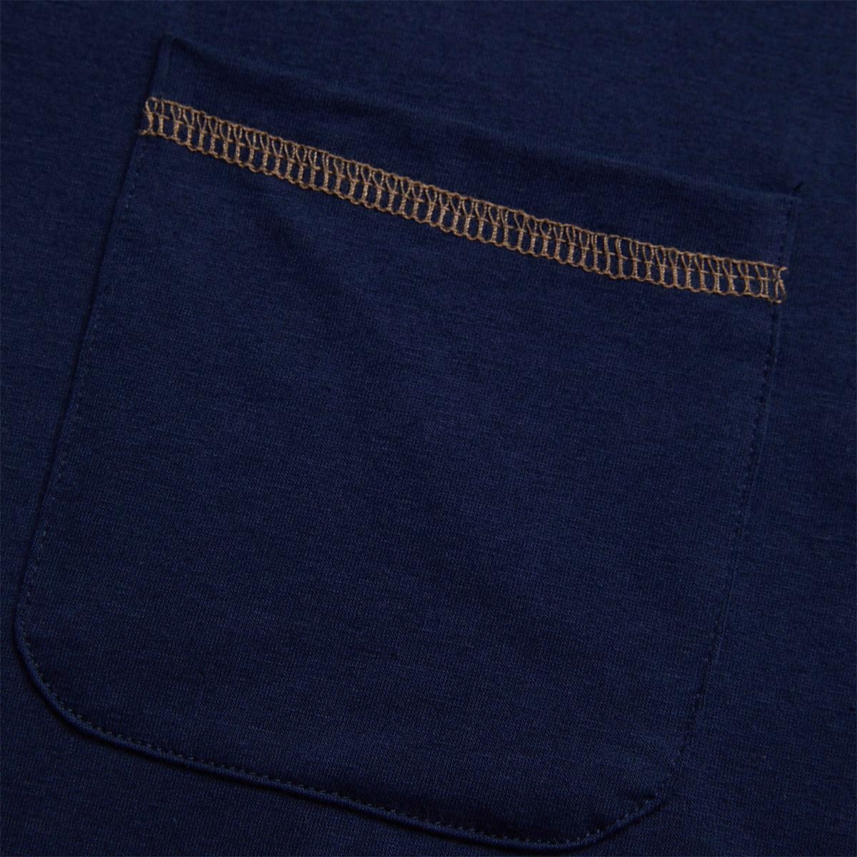 Herr Henleytröja T-tröja Slät Henley Gata Semester Kort ärm Ficka Vintagestil Kläder Mode Designer Grundläggande 2025 - $20.99 –P13