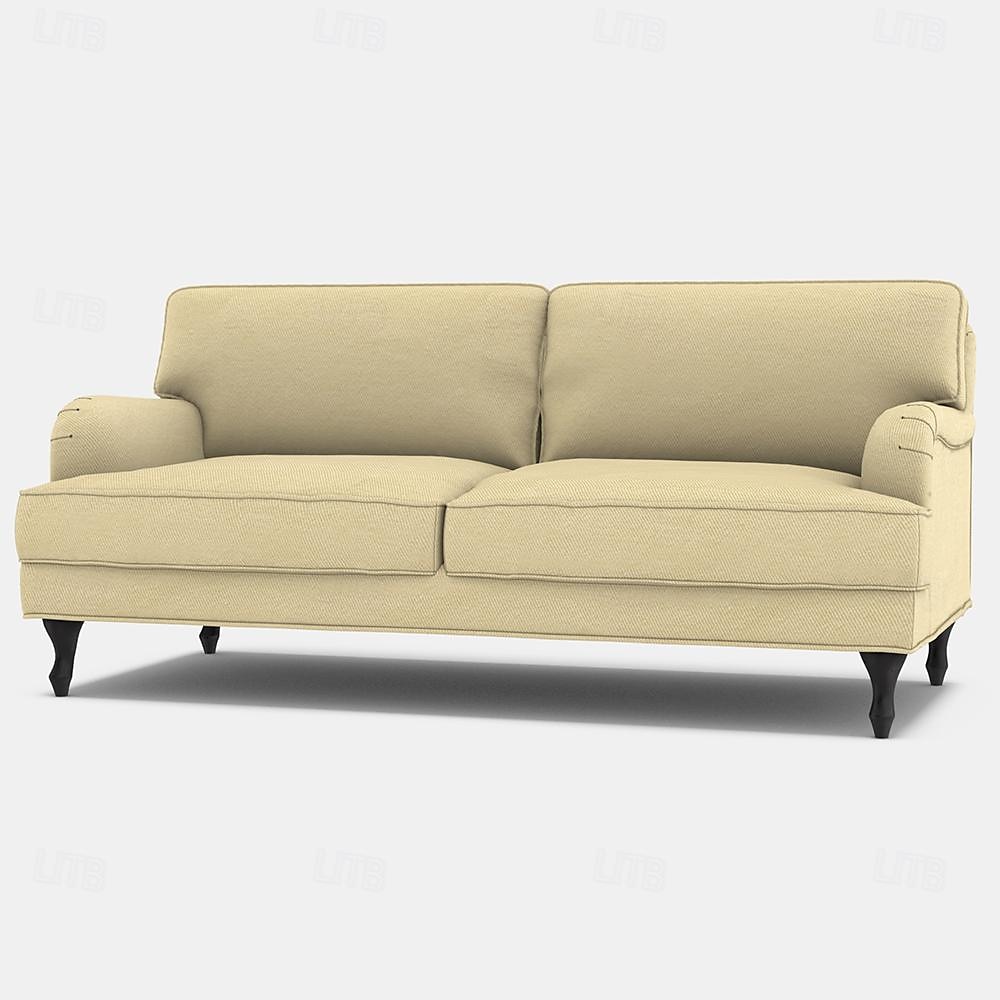 100% Baumwolle Sofaüberwurf 3-Sitzer Einfarbig Gesteppt 2025 - $303.99 –P12