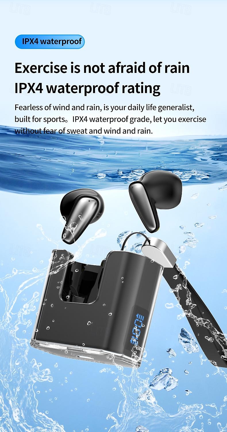 Auriculares Inalámbricos Verdaderos R20 TWS In Ear Bluetooth 5.3 Luz LED Estéreo Deportivo para Apple Samsung Huawei Xiaomi MI Uso Diario Teléfono Móvil Juegos de Móvil 2025 - $12.99 –P12
