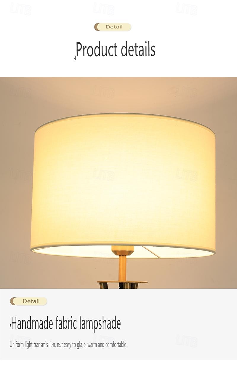 Stojací lampa Moderní soudobé / Nordický styl Pro studovna či kancelář / Vevnitř Kov 220 v / 110 v Bílá 2025 - $265.49 –P12