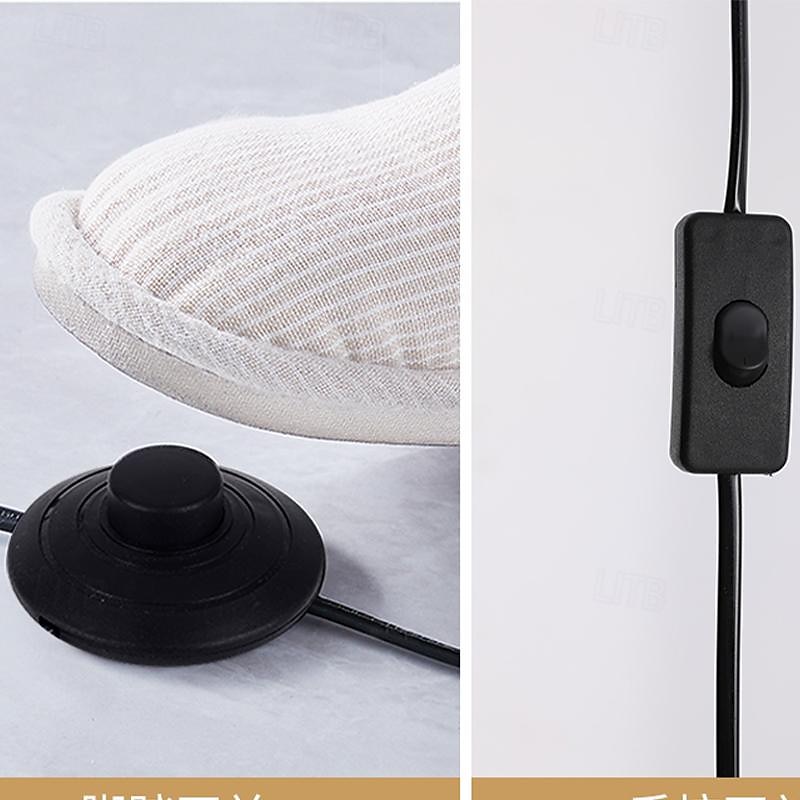Gulvlampe Moderne Moderne / Nordisk stil Til Leserom / Kontor / Innendørs Metall 220V / 110V Hvit / Grå 2025 - $315.29 –P4